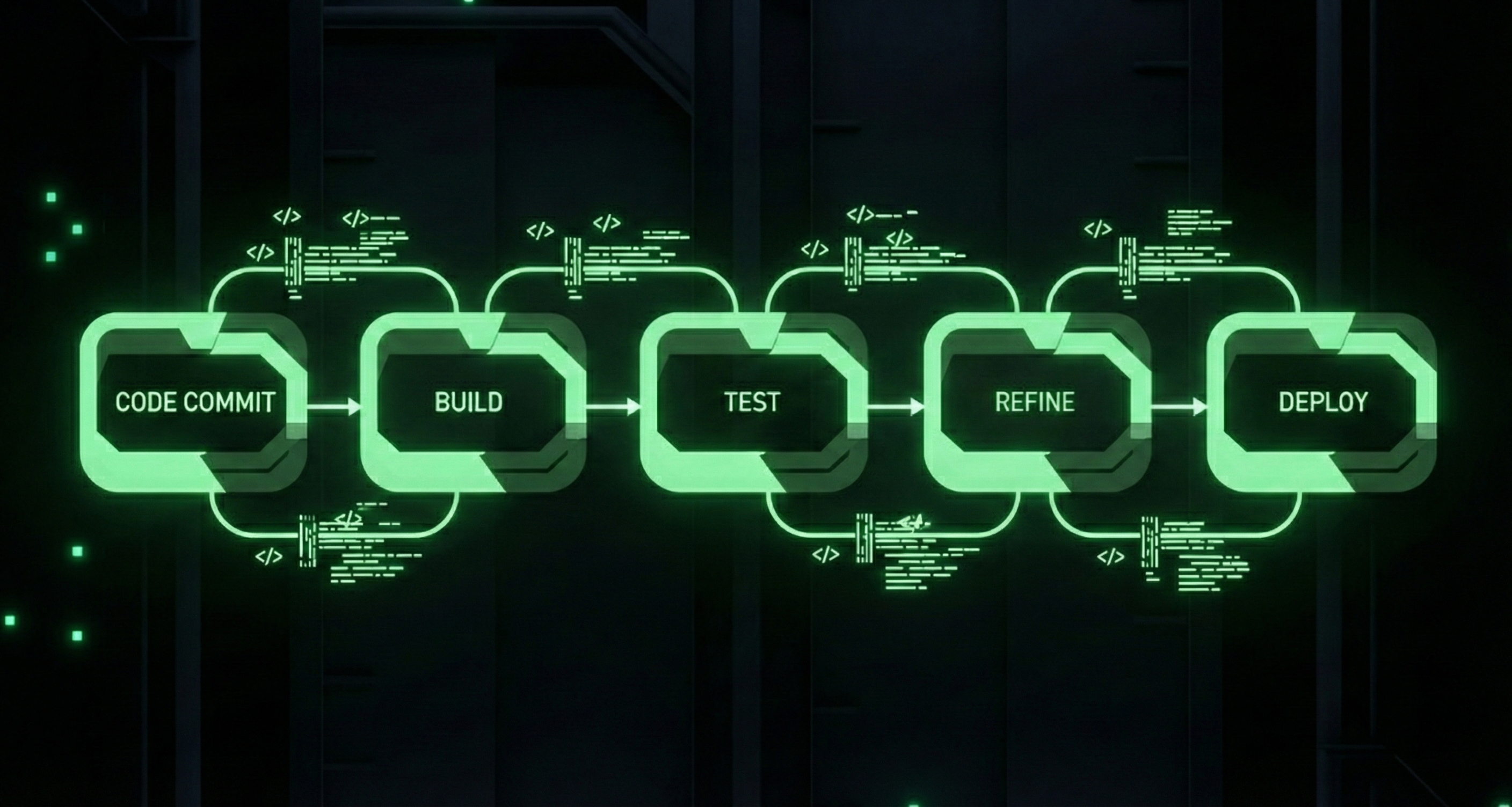 CI/CD pipeline visualization
